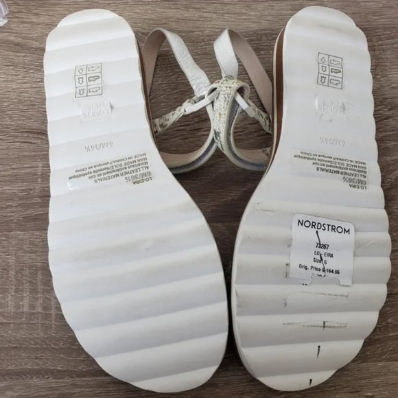 Louise et Cie Eira strappy sandals python 6 nwt - Picture 4 of 4